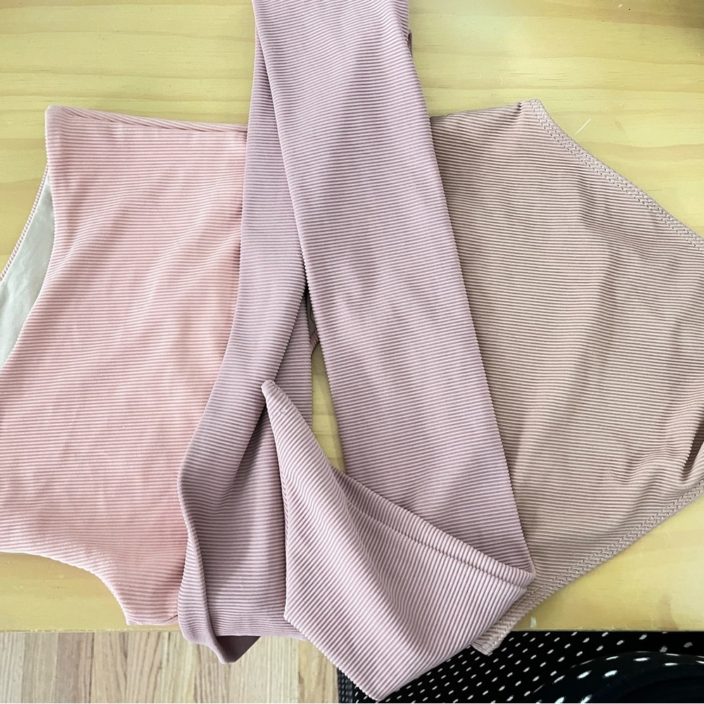 Beach Riot Pink and Mauve Intimates Set